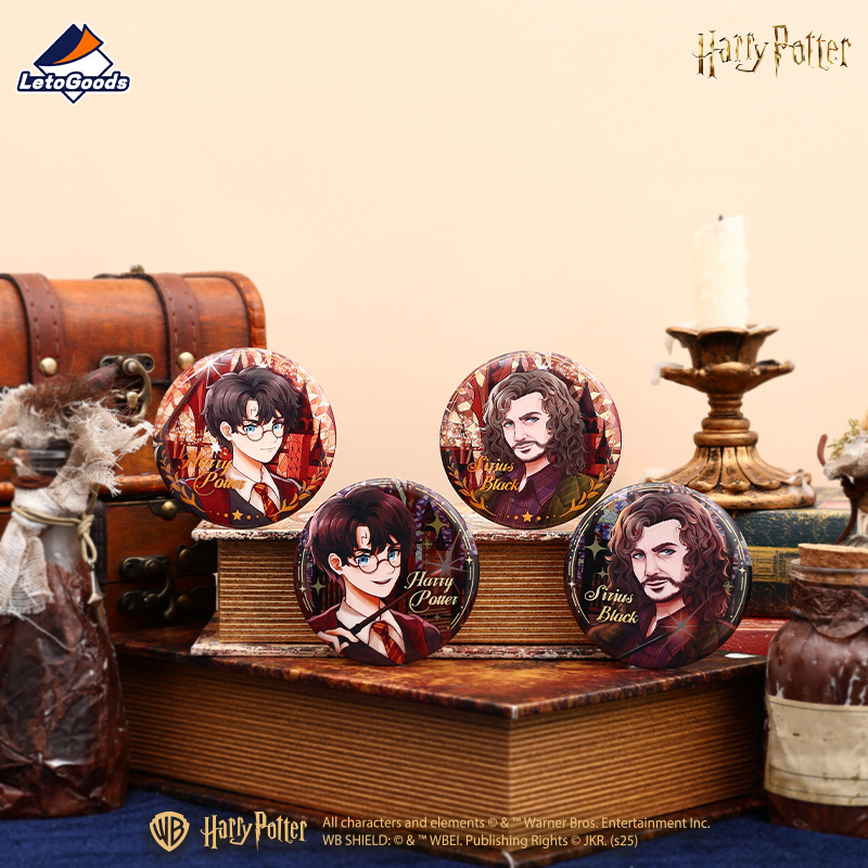 Harry Potter Stained Glass Series Character Badge Blind Bag