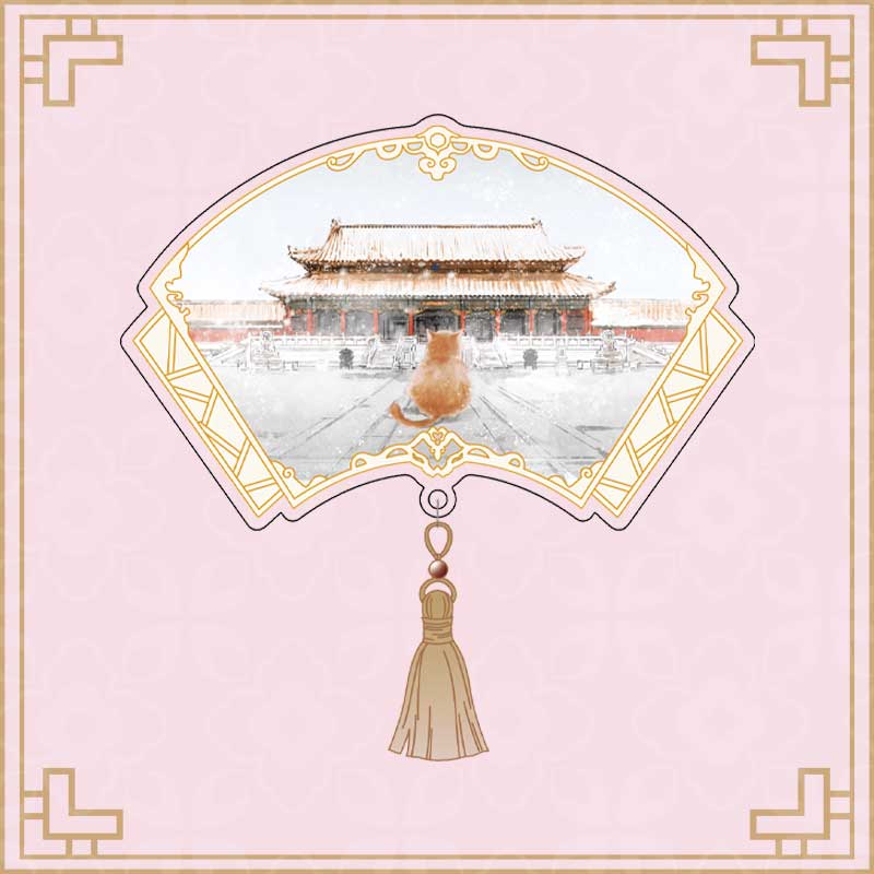 Palace Series - Four Seasons Liquid Sand Fridge Magnets Blind Box