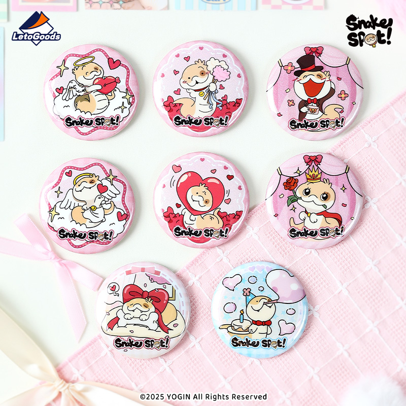 Snake Spot Heartbeat Moments Series Character Badge Blind Bag